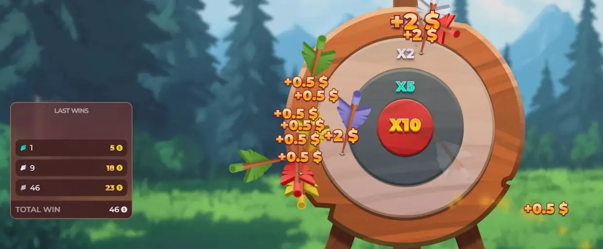 forest arrow gameplay